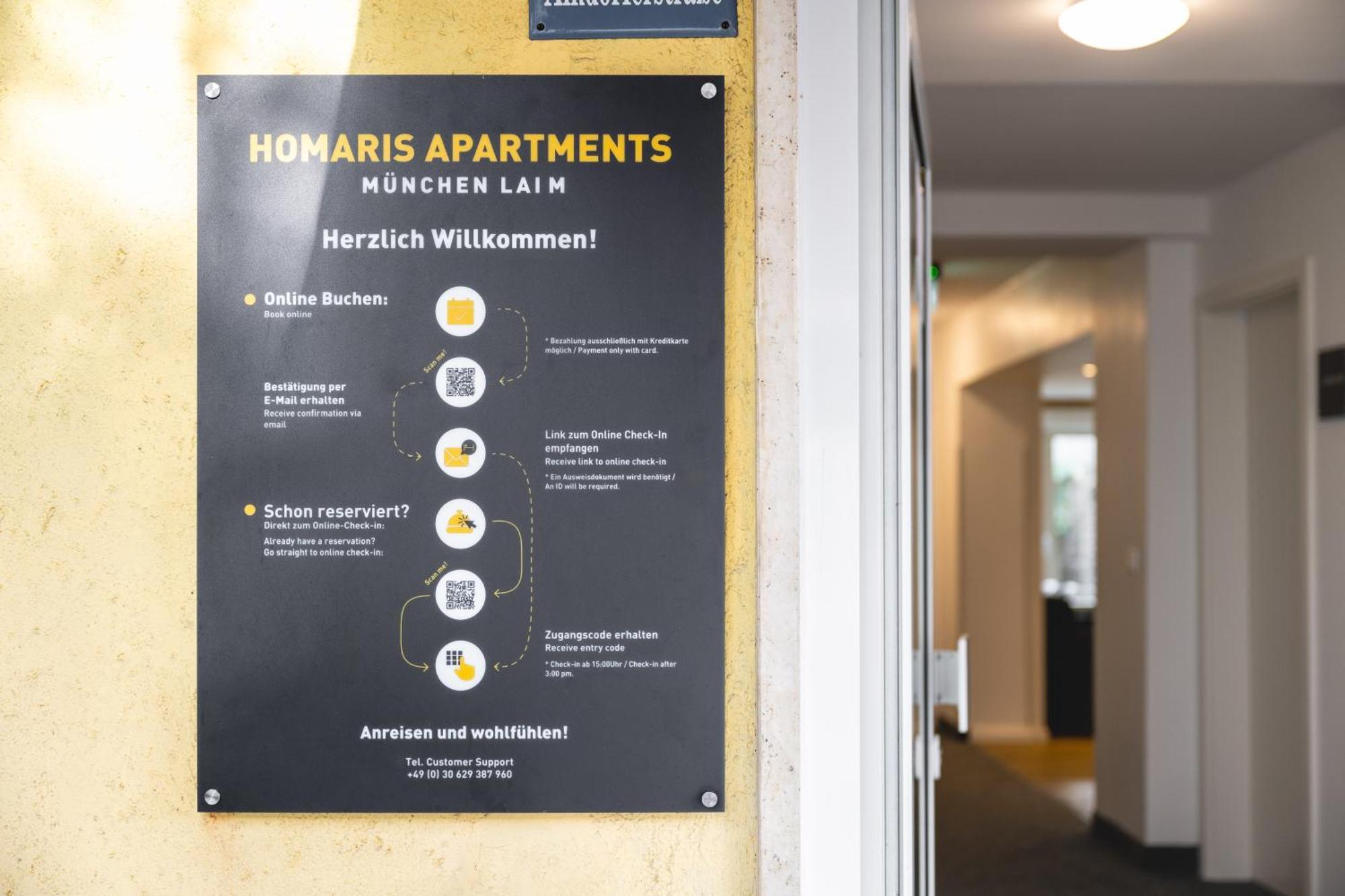 Homaris Apartments Muenchen Laim Exterior photo